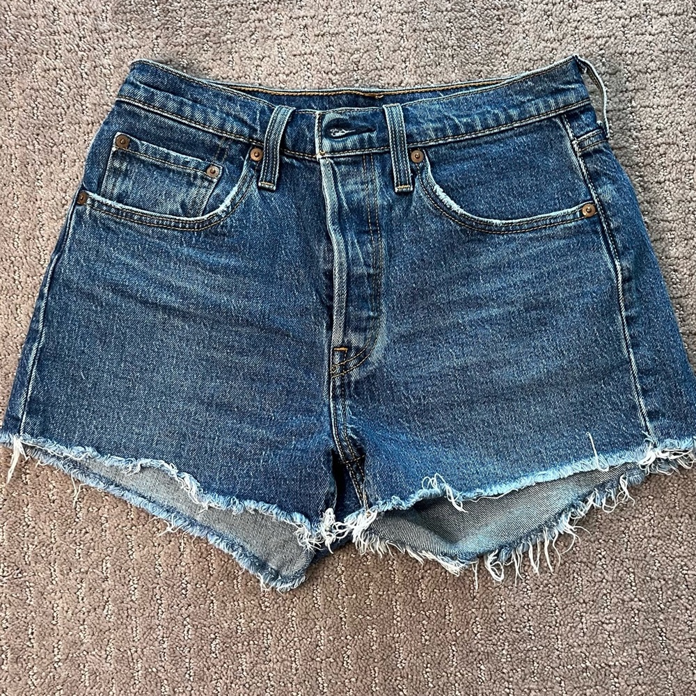 Levi's 501 Blue Jean Shorts